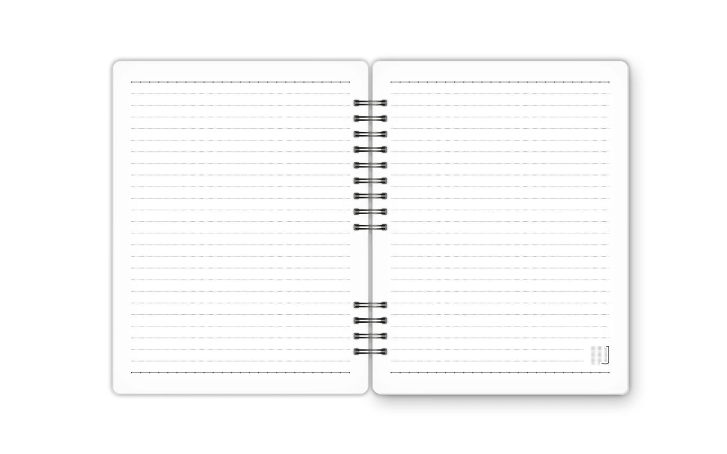 Notebook - 18X14 cm - 75 Sheets | Grey - from Journals