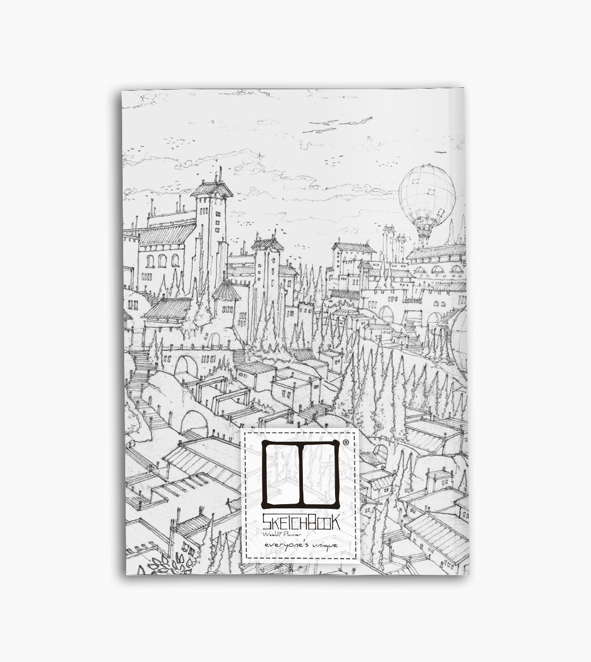 Weekly Planner Booklet | 20 X 14 cm - Happiness - from SketchBook Stationery