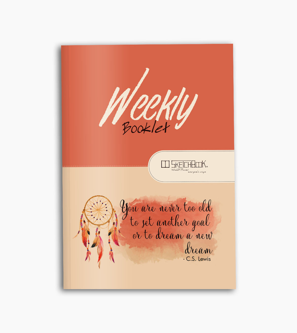Weekly Planner Booklet | 20 X 14 cm - Dream Catcher - from SketchBook Stationery