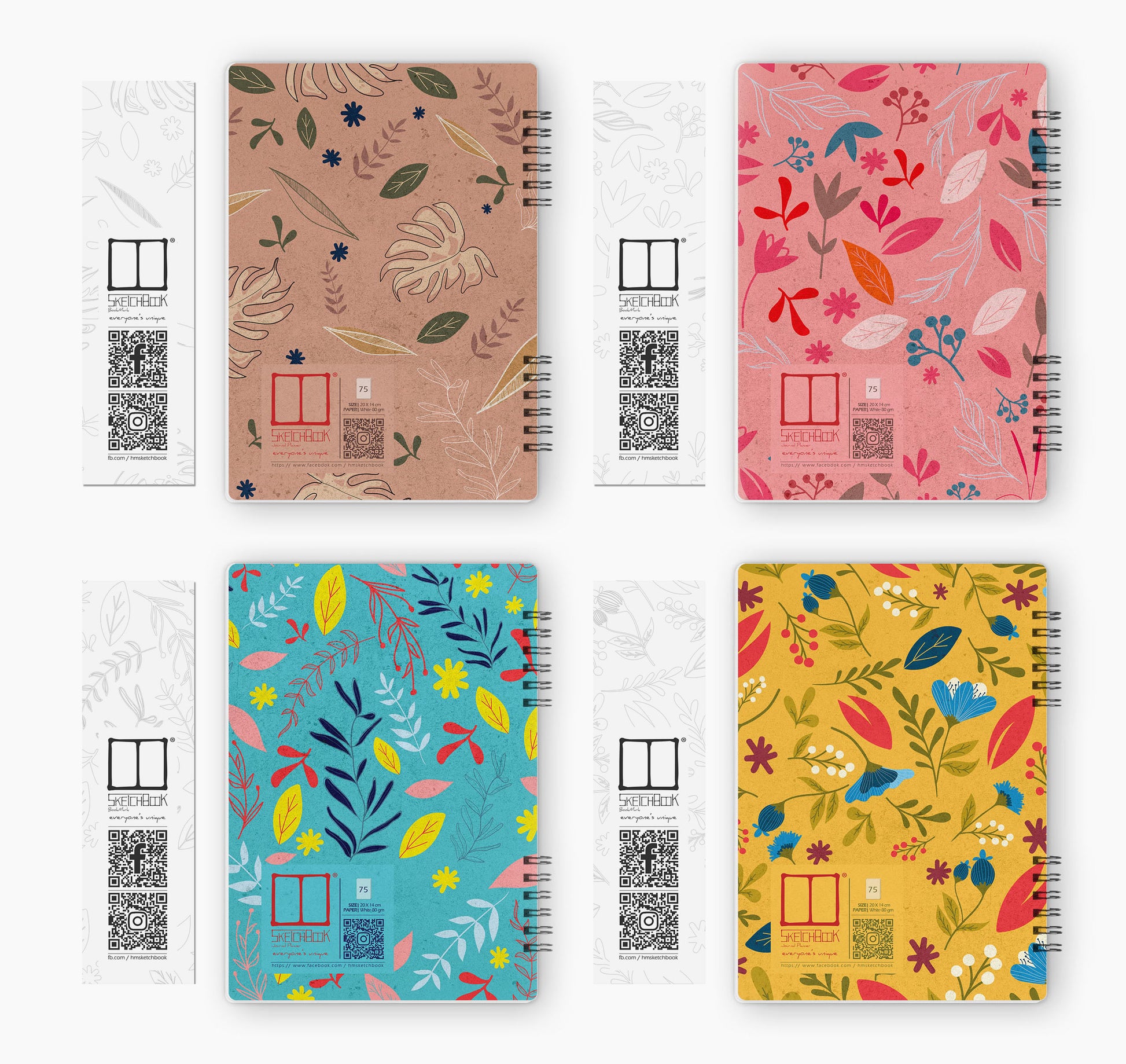 Seasons Planner Set | Weekly Journal Planner - (Bundle of 4) - from SketchBook Stationery