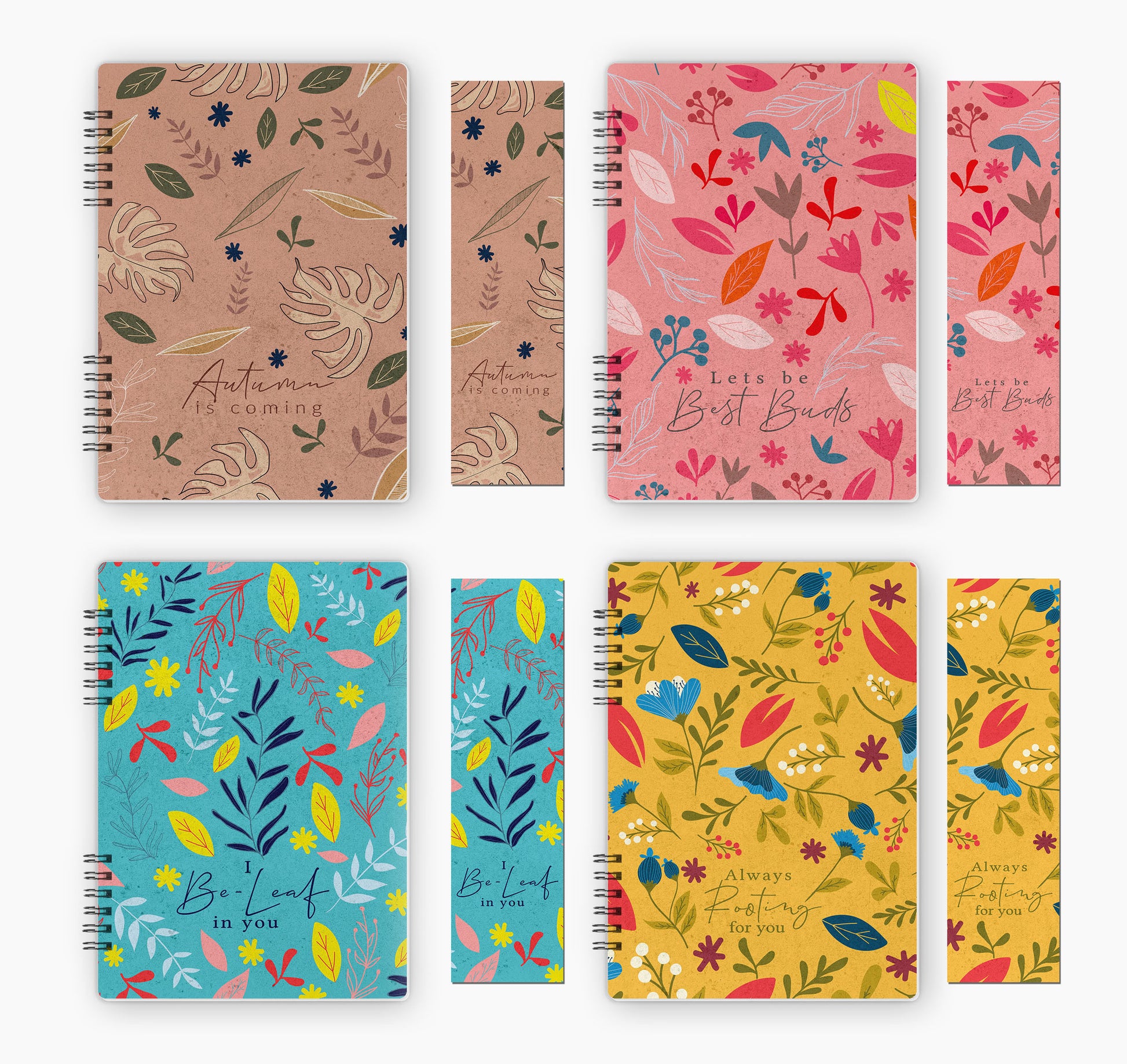 Seasons Planner Set | Weekly Journal Planner - (Bundle of 4) - from SketchBook Stationery