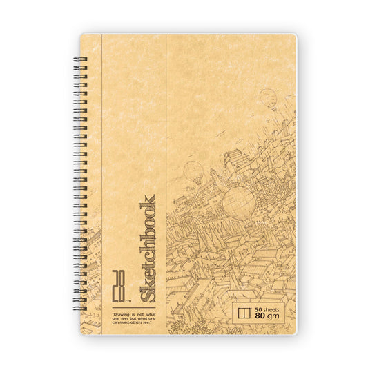 Sketchbook | 28 X 20 cm - (Strip) - White Paper - from SketchBook Stationery
