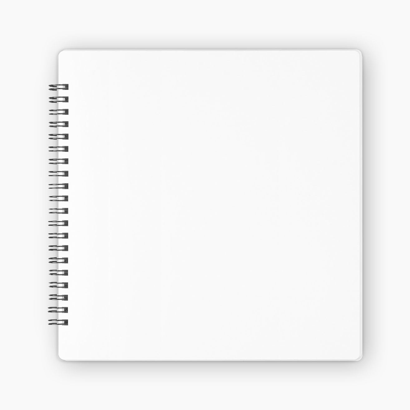 Square Sketchbook | 20 X 20 cm - White Paper - from SketchBook Stationery