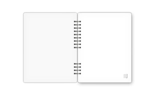 Sketchbook - 18X14 cm - 75 Sheets | White - from Journals
