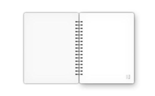 Sketchbook - 18X14 cm - 75 Sheets | Pink Leaf 01 - from Journals