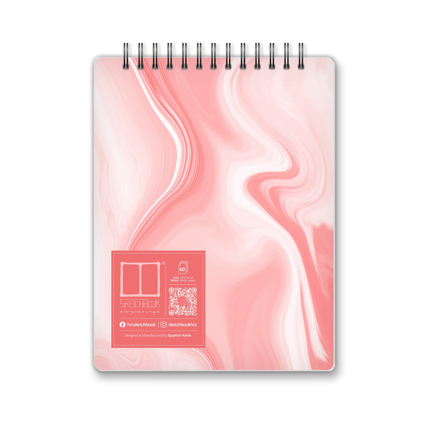Daily To Do List Marble Pink Back Cover