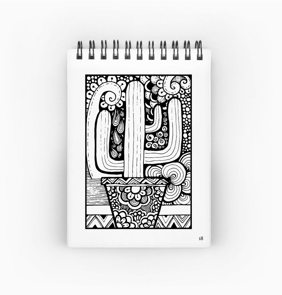 Adult Color Books | 14 X 10 cm - Me Time Book - 02 - from Hala El-Charkawi