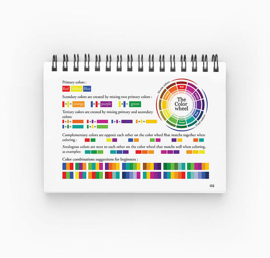 Adult Color Books | 14 X 10 cm - Me Time Book - 03 - from Hala El-Charkawi