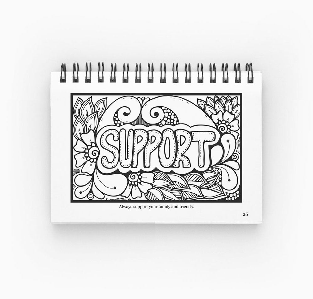 Adult Color Books | 14 X 10 cm - Me Time Book - 03 - from Hala El-Charkawi