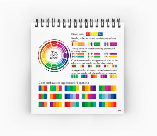 Adult Color Books | 14 X 14 cm - Me Time Book - 01 - from Hala El-Charkawi