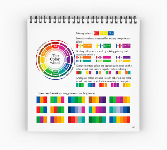 Adult Color Books | 20 X 20 cm - Me Time Book - 01 - from Hala El-Charkawi