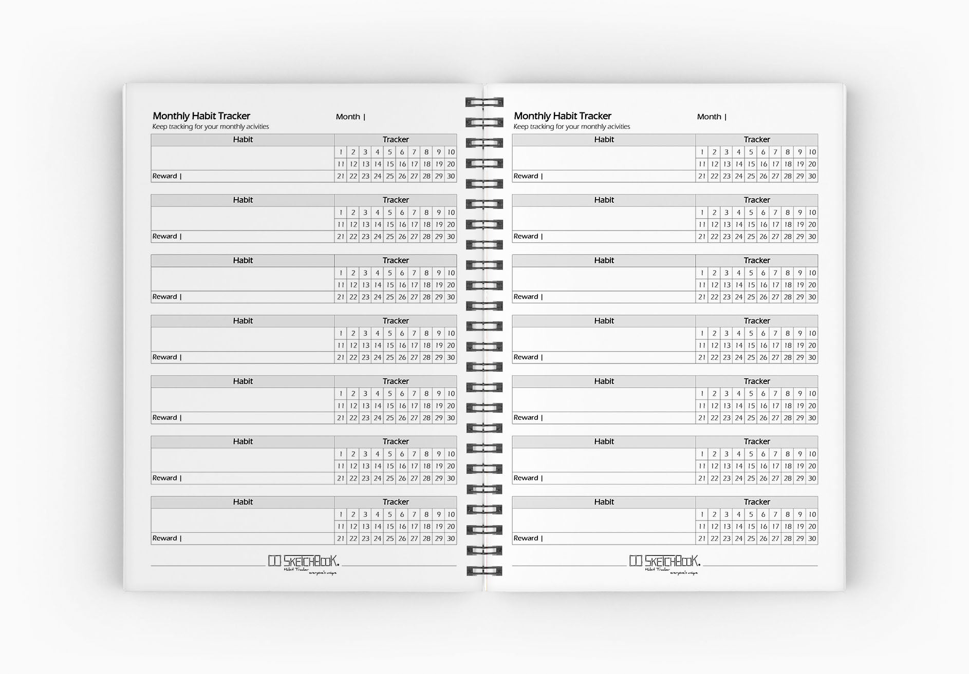 Daily Calendar | 20 X 14 cm (Ramadan Edition) - from SketchBook Stationery