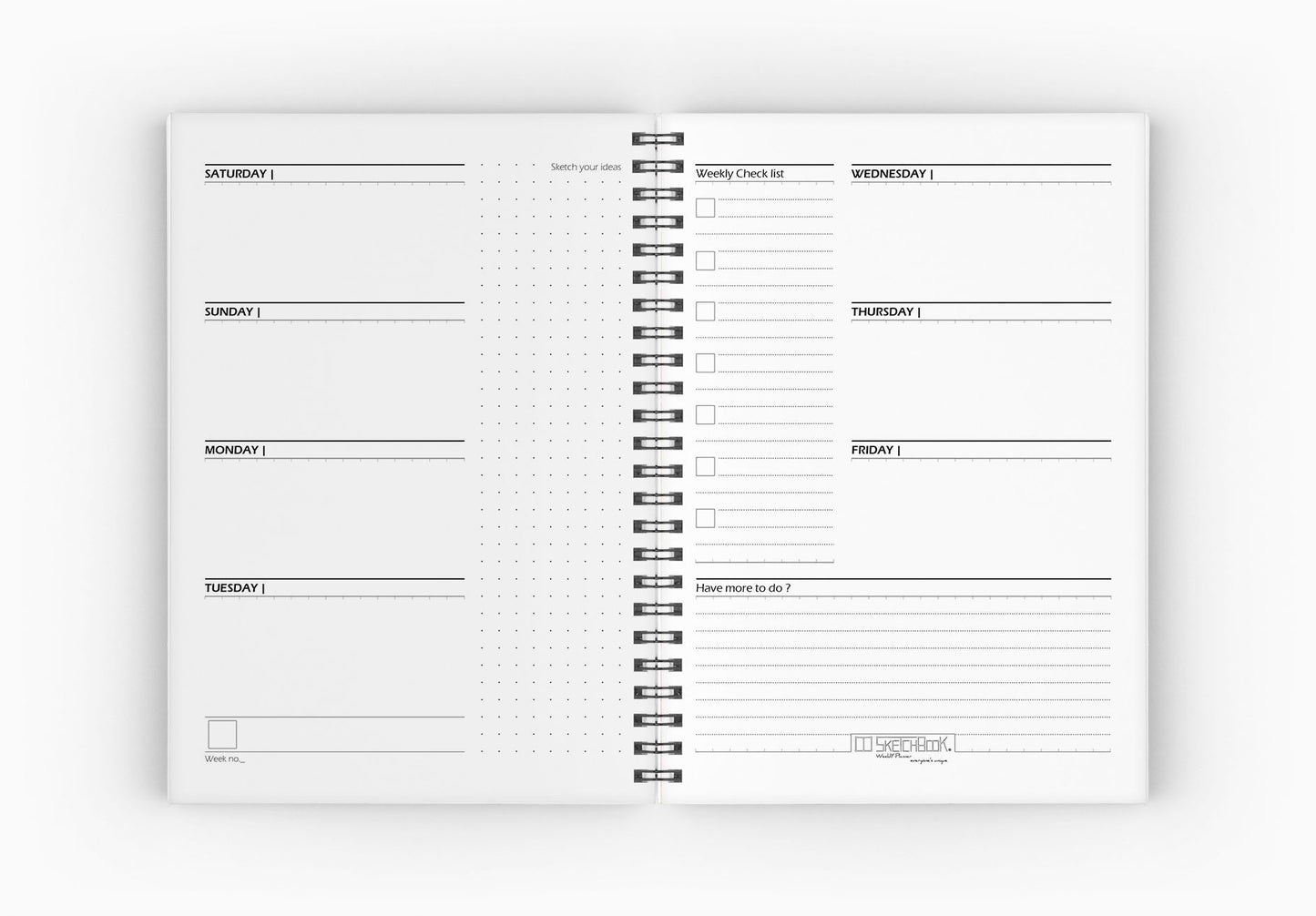 Daily Calendar | 20 X 14 cm (Ramadan Edition) - from SketchBook Stationery