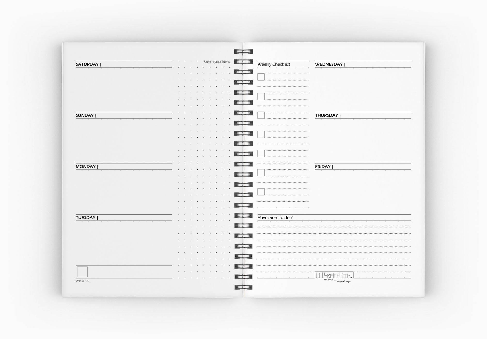 Daily Calendar | 20 X 14 cm (Ramadan Edition) - from SketchBook Stationery