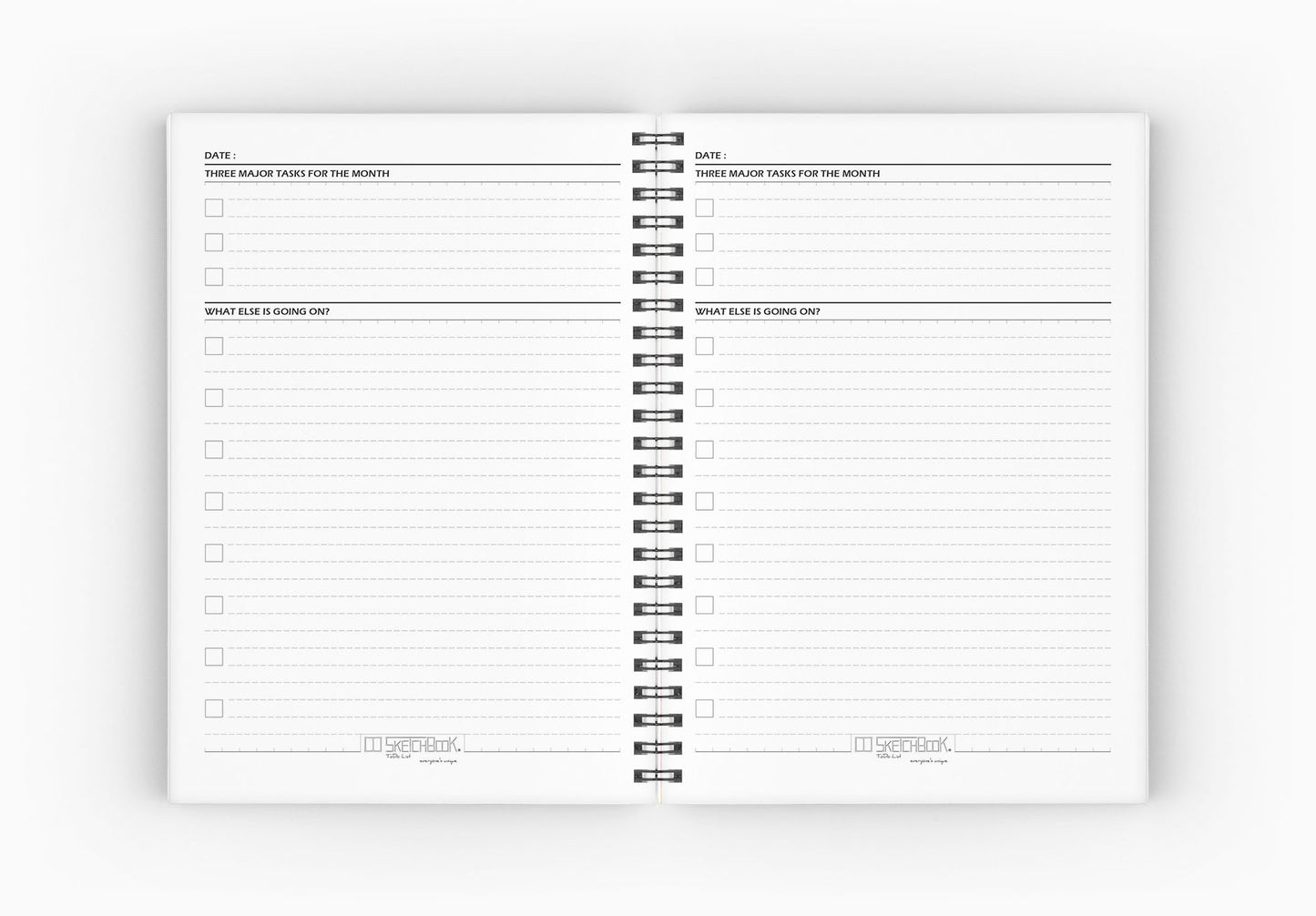 Weekly Planner Set | 20 X 14 cm - (Cities Edition) - New York - from SketchBook Stationery
