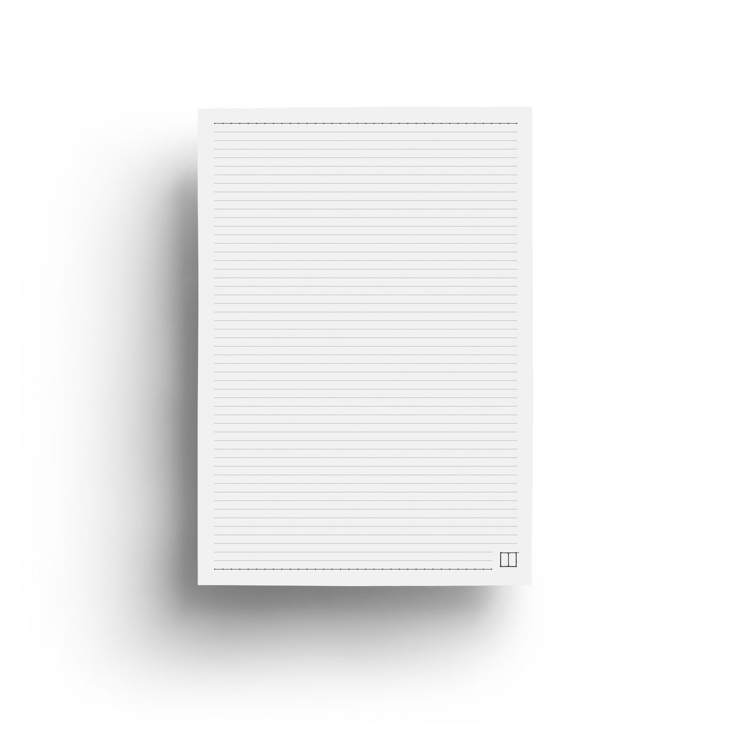 Paper Pack - 28 X 20 cm - 100 Sheets - (120 gm Lined White Paper) - from SketchBook Stationery