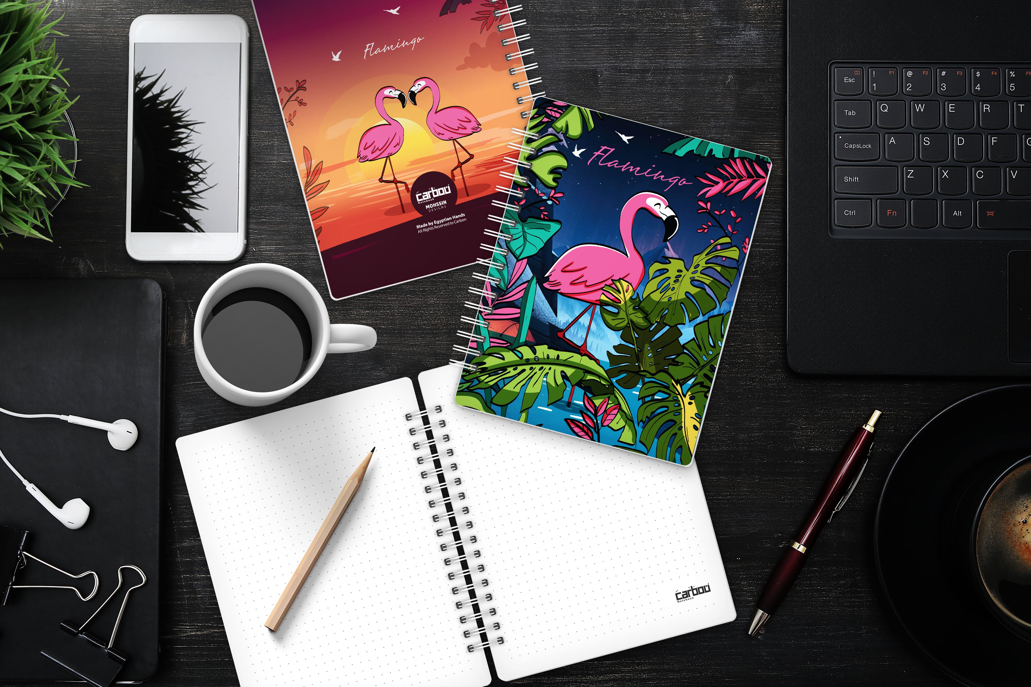 Notepad Carbon Style Carbon Notebook – Journals.eg