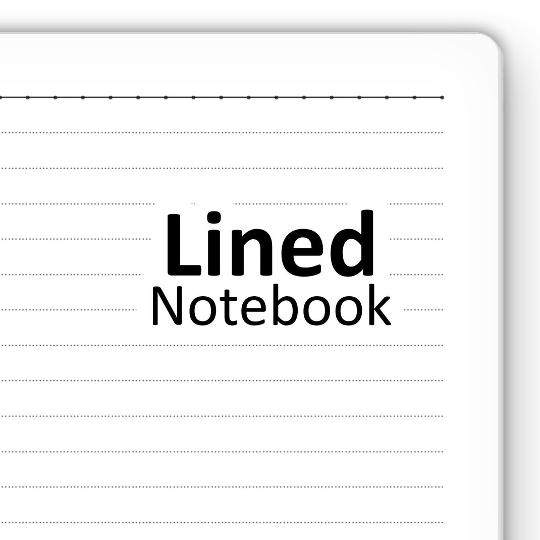 Lined Notebook – Journals.eg