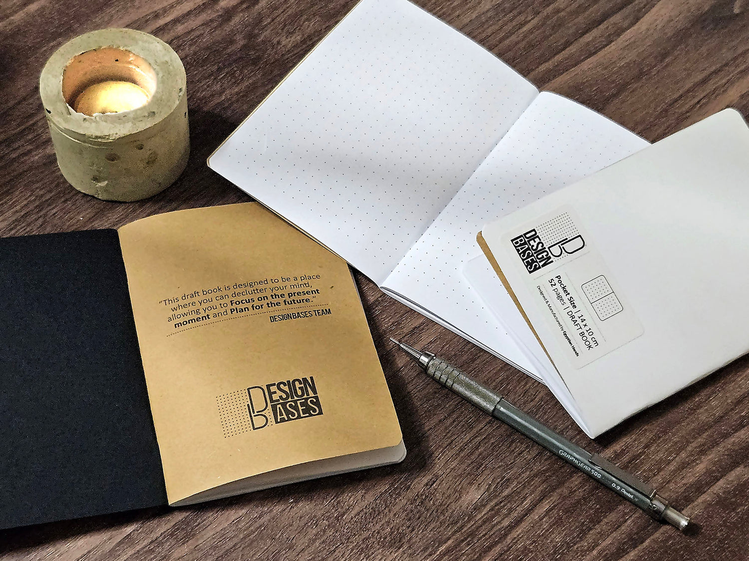 Pocket Notebook - Field Notes - Memo Book - Dotted