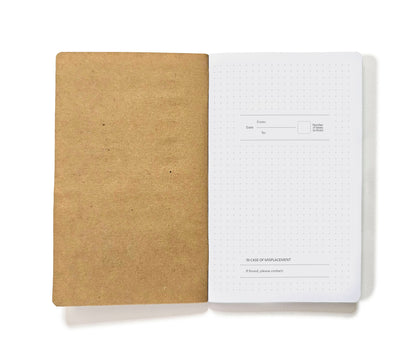 DB book | 20 x 12 cm - 52 Pages - (Black)