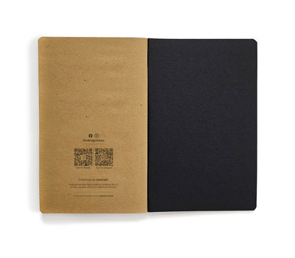 DB book | 20 x 12 cm - 52 Pages - (Black)