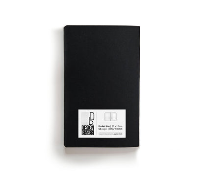 DB book | 20 x 12 cm - 52 Pages - (Black)