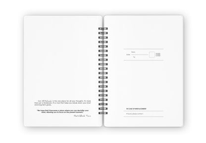 Lined Notebook | 20 X 14 cm | 160 pages | Grey