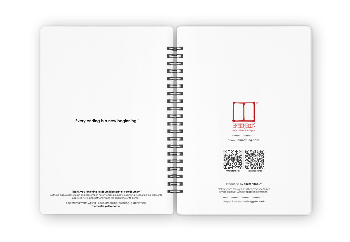 Lined Notebook | 20 X 14 cm | 160 pages | Grey