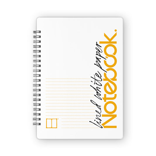 Lined Notebook | 20 X 14 cm | 160 pages | Orange