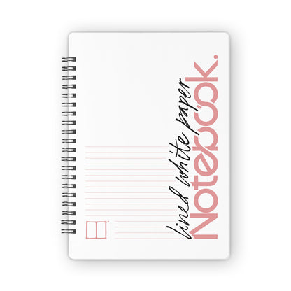 Lined Notebook | 20 X 14 cm | 160 pages | Pink