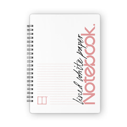 Lined Notebook | 20 X 14 cm | 160 pages | Pink