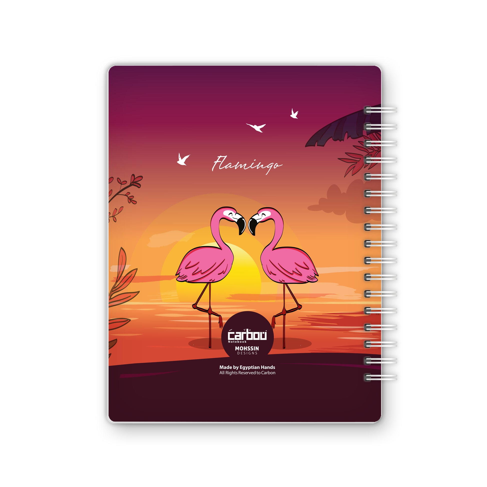 Carbon | 18X14 cm - 75 Sheets | Flamingo Carbon