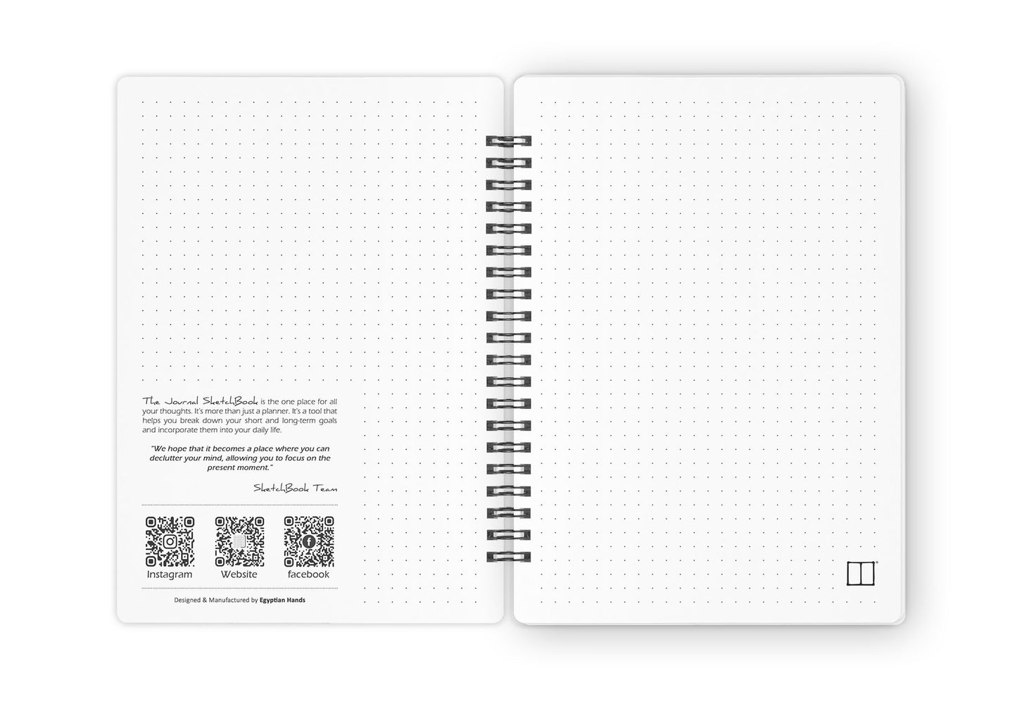 Journal Set | Blue & White SketchBook Stationery