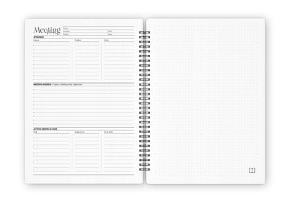 Meeting Minutes Notebook in Egypt – Stay Organized &amp; Productive