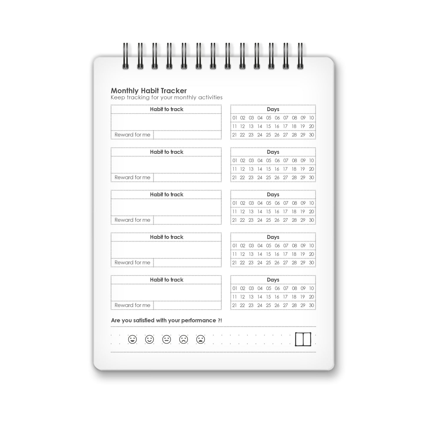 Daily Schedule Planner |  18 X 14 cm - Ramadan Edition