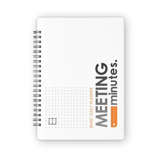 Meeting Minutes - Daily Planner - Meeting Notes - Journal