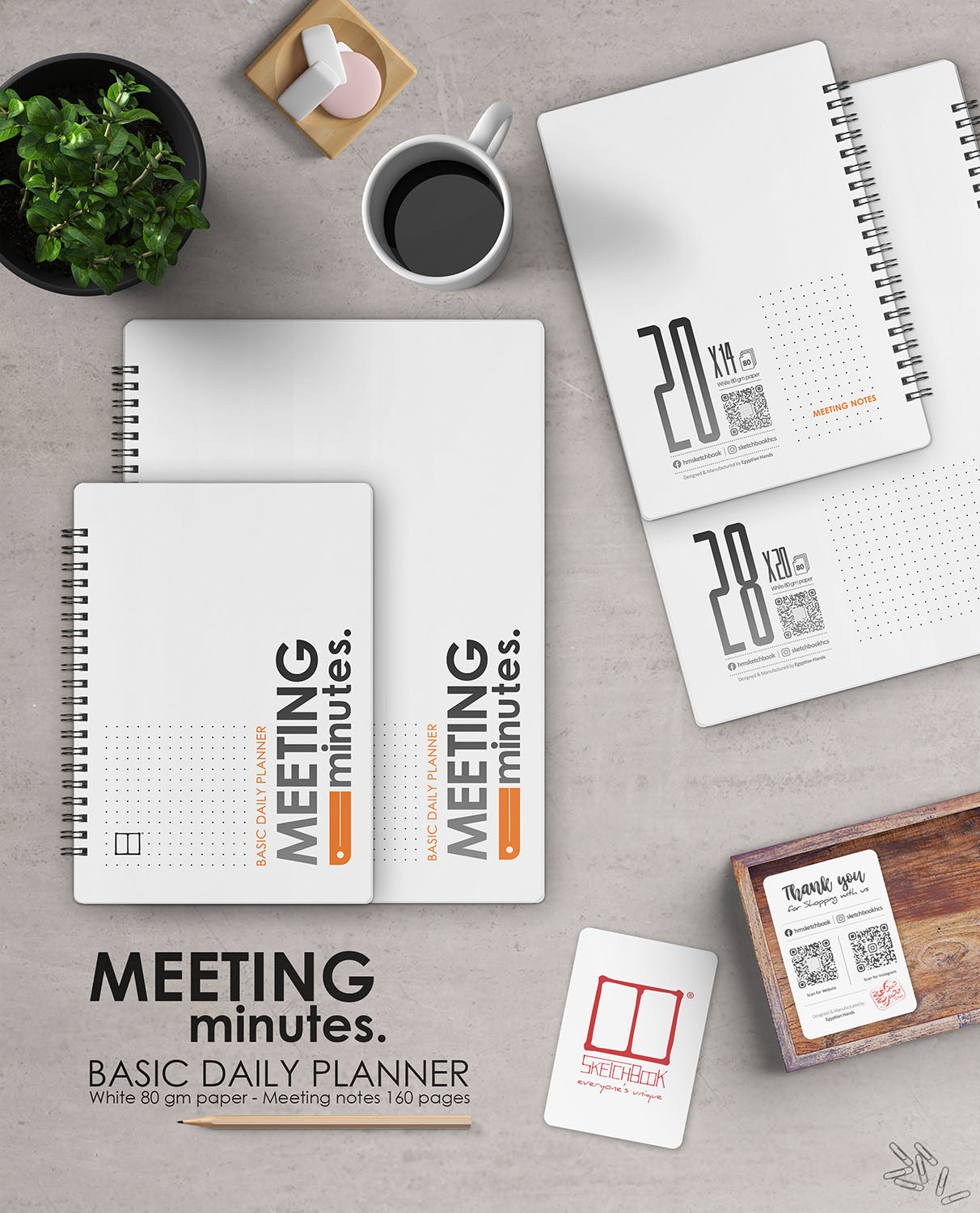 Meeting Minutes Notebook in Egypt – Stay Organized &amp; Productive