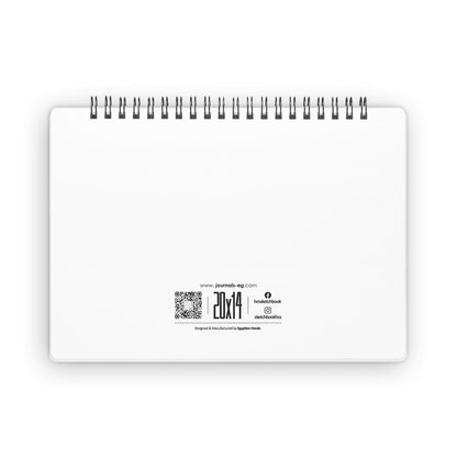 Blank sketchbook with white paper, available in 80 & 120 gsm options. Ideal for drawing, sketching, architecture & design.