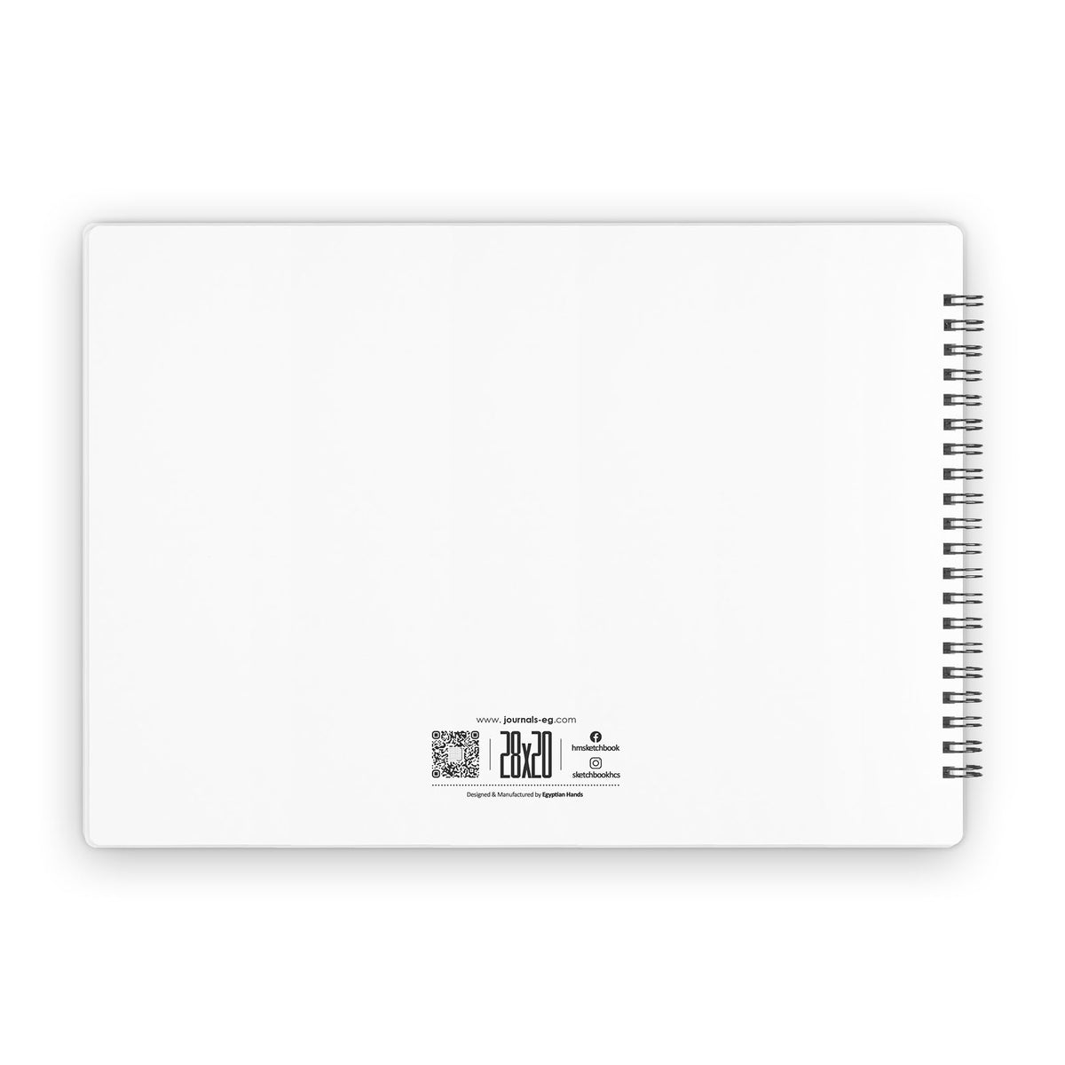 Blank sketchbook with white paper, available in 80 & 120 gsm options. Ideal for drawing, sketching, architecture & design.