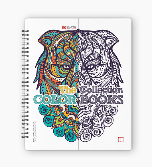 Adult Color Books | 25 X 20 cm - The Collection Colorbook - from SketchBook Stationery