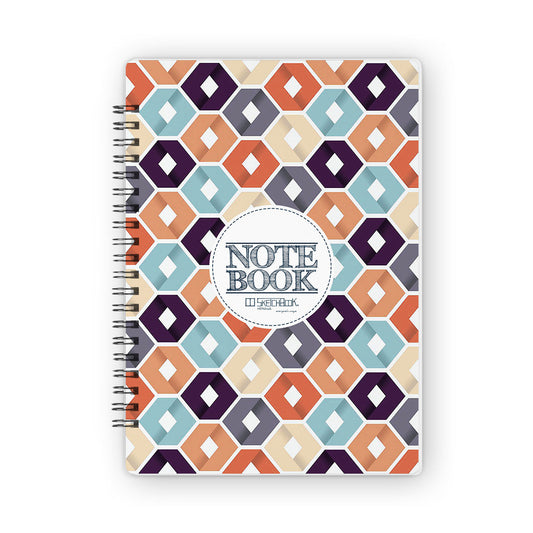 Notebooks | 20 X 14 cm - Hexa-Pattern - from SketchBook Stationery
