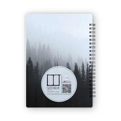 Notebooks | 20 X 14 cm - White Forest - from SketchBook Stationery