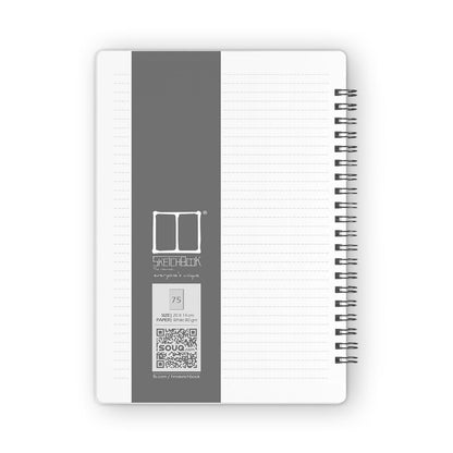 The Journal | 20 X 14 cm - Grey - from SketchBook Stationery