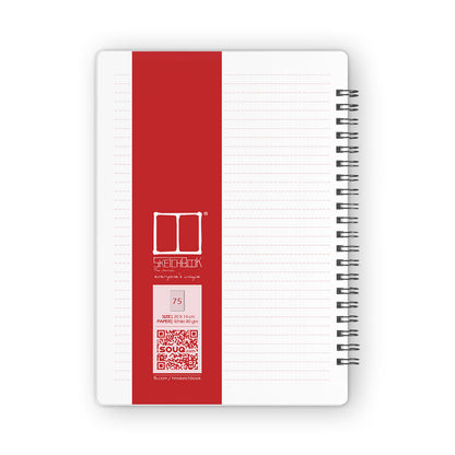 The Journal | 20 X 14 cm - Red - from SketchBook Stationery