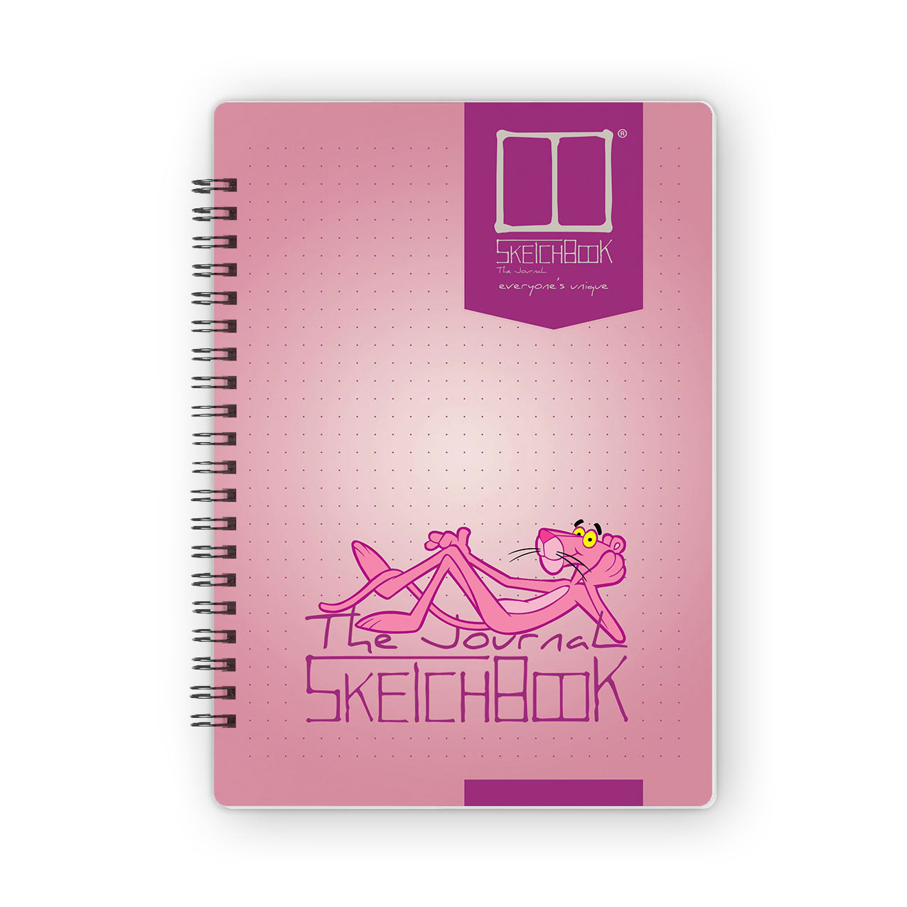 The Journal | 20 X 14 cm - Pink Panther - from SketchBook Stationery