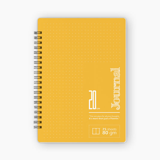 Journal | 20 X 14 cm - Yellow - from SketchBook Stationery