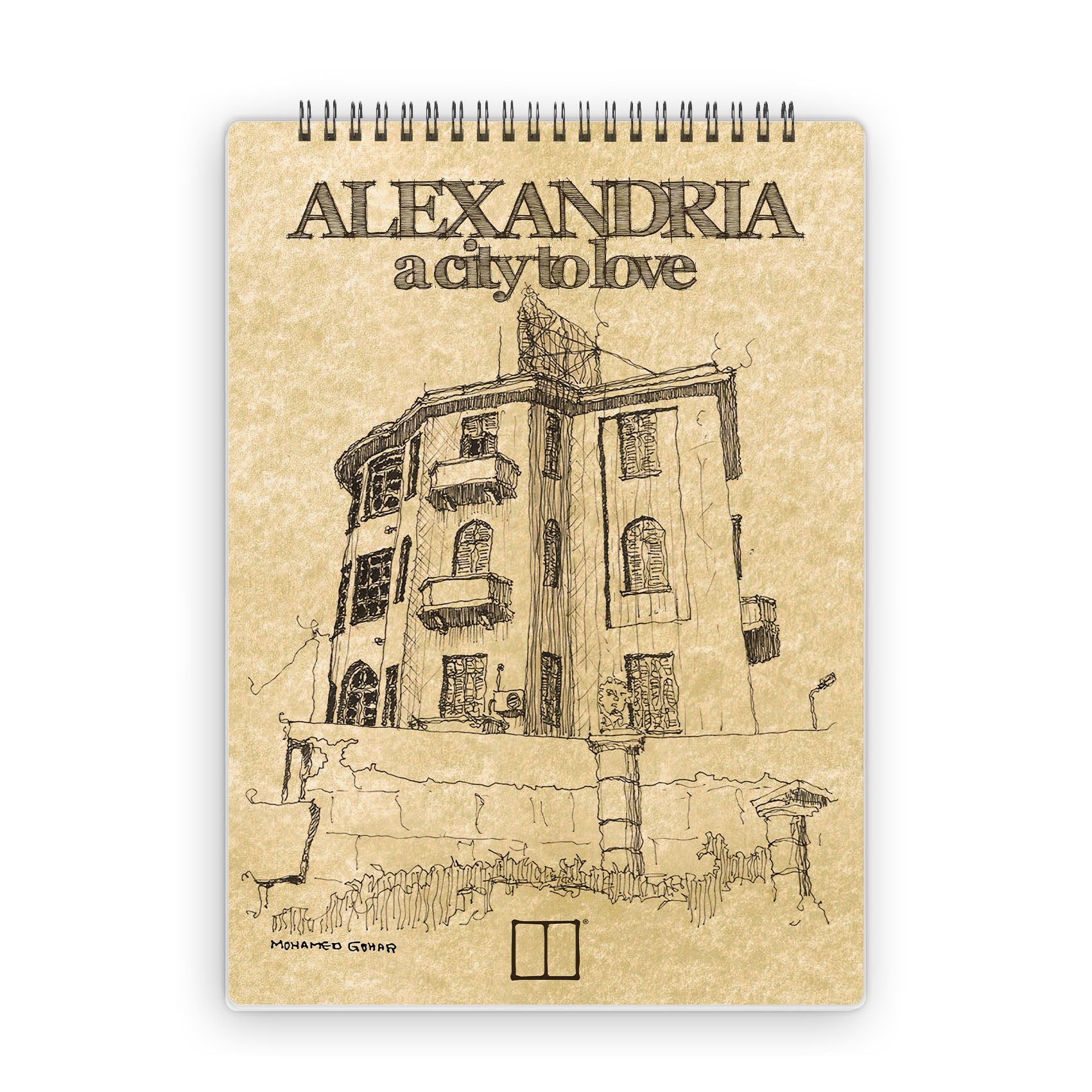 Sketchbook | 28 X 20 cm - (Alexandria a city to love) - 10 - from SketchBook Stationery