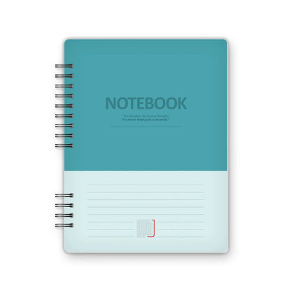 Notebook - 18X14 cm - 75 Sheets | Teal - from Journals