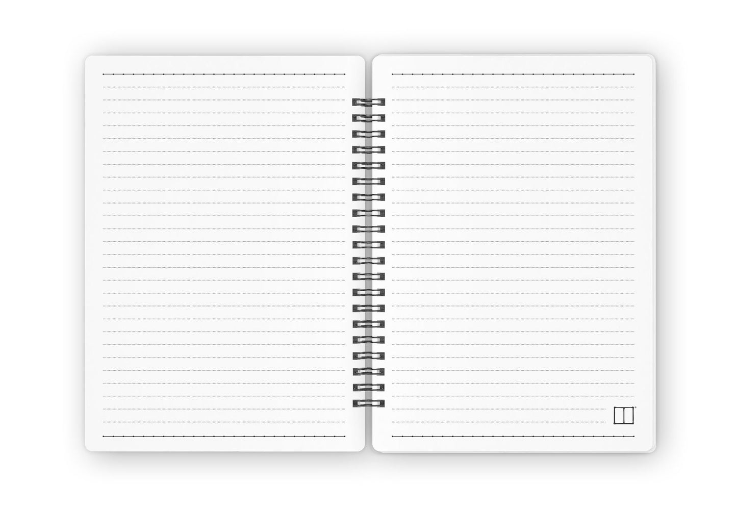 Weekly Planner Notebook  | 20 X 14 cm - (52 Weeks + 50 Lined Pages) - (The Journey Collection) - Waves - from SketchBook Stationery
