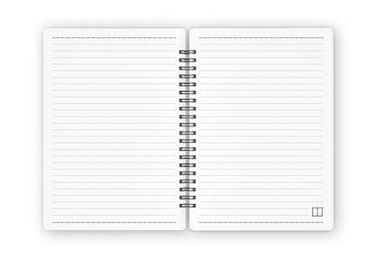 Weekly Planner Notebook  | 20 X 14 cm - (52 Weeks + 50 Lined Pages) - (The Journey Collection) - Waves - from SketchBook Stationery